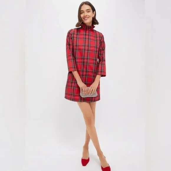 Tuckernuck Royal Stewart Tartan Daphne Dress NWT